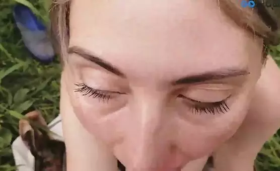 Outdoor Deep Throat Cock Sucking Orgy